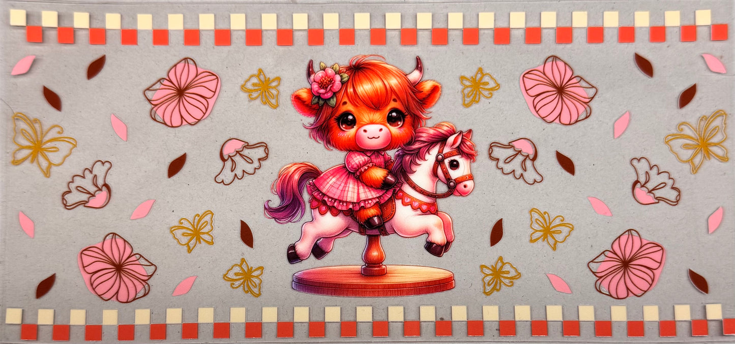Carousel cow