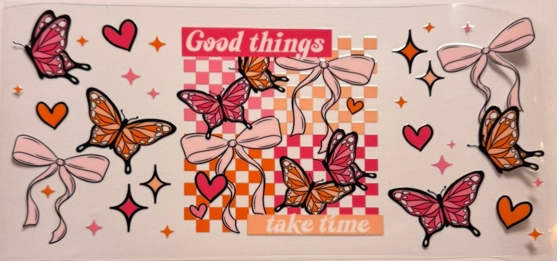 Good things take time
