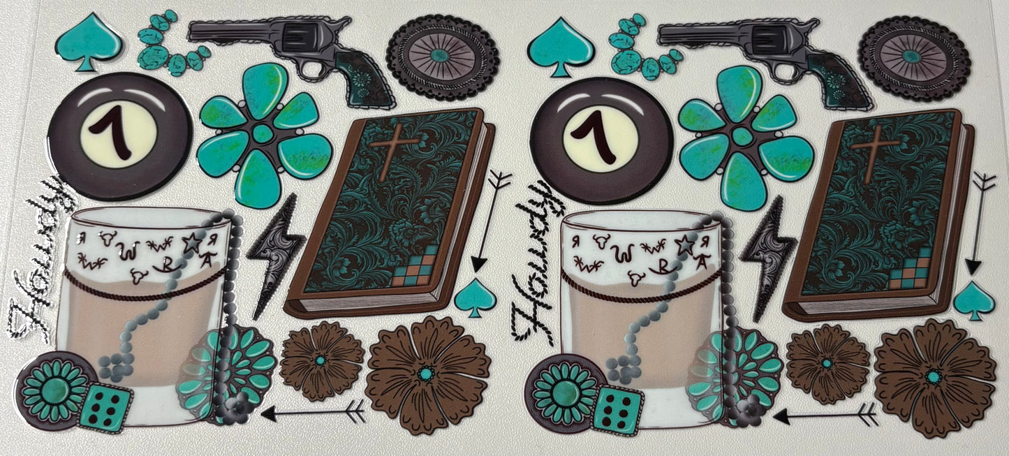 Turquoise western vibe