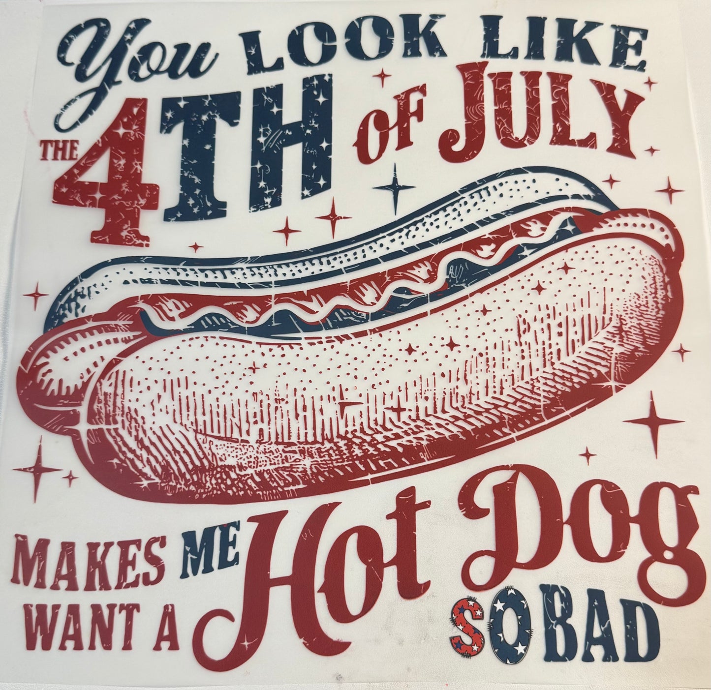 37 july 4th hot dog