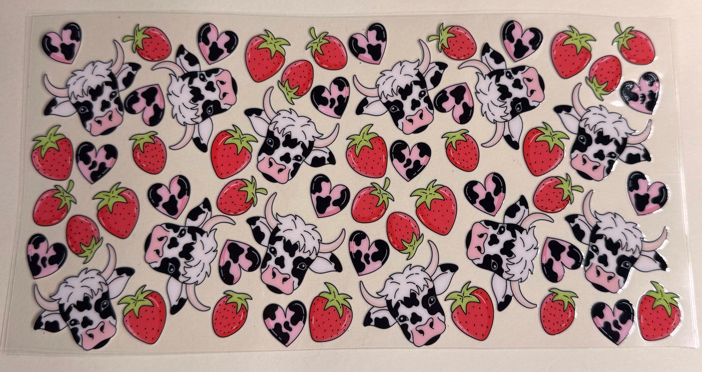 Strawberry cow