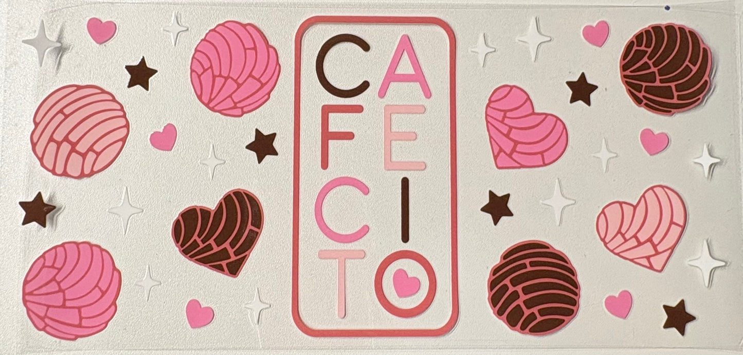 Pink/brown Cafecito