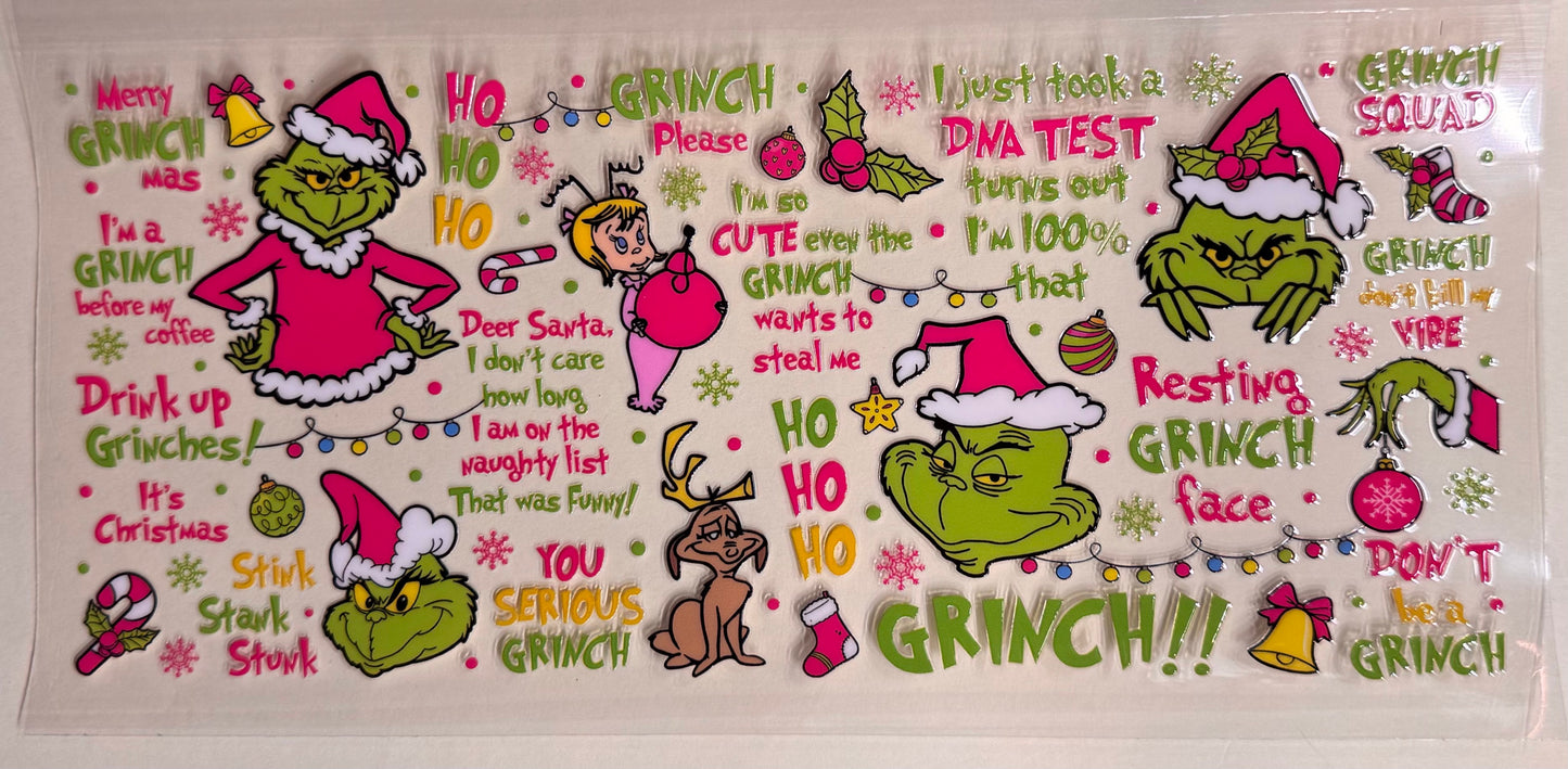 Pink green man 4