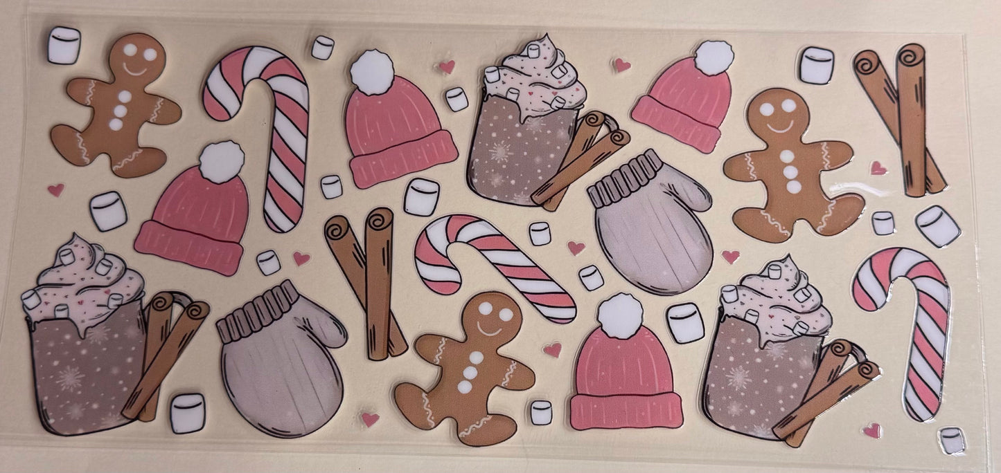 Mittens hot coco cute