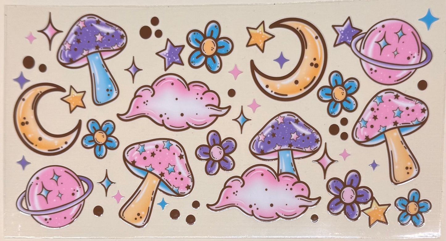 Mushroom/ moon