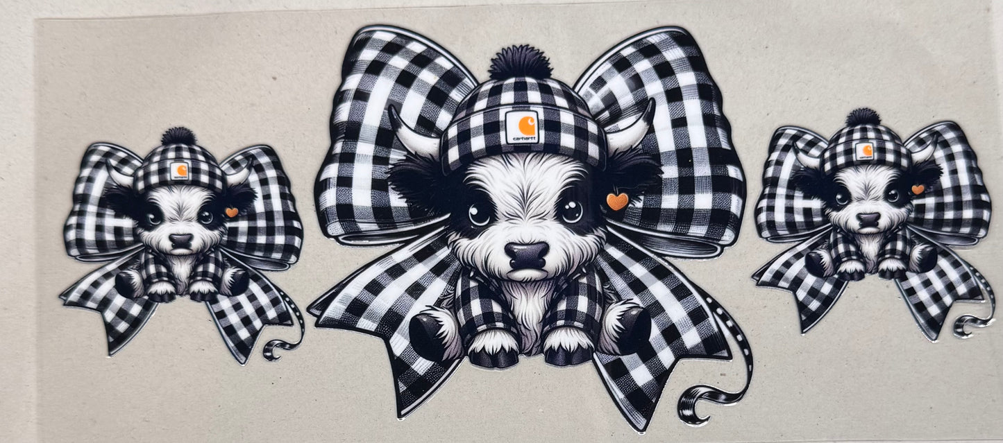 Checkered cows