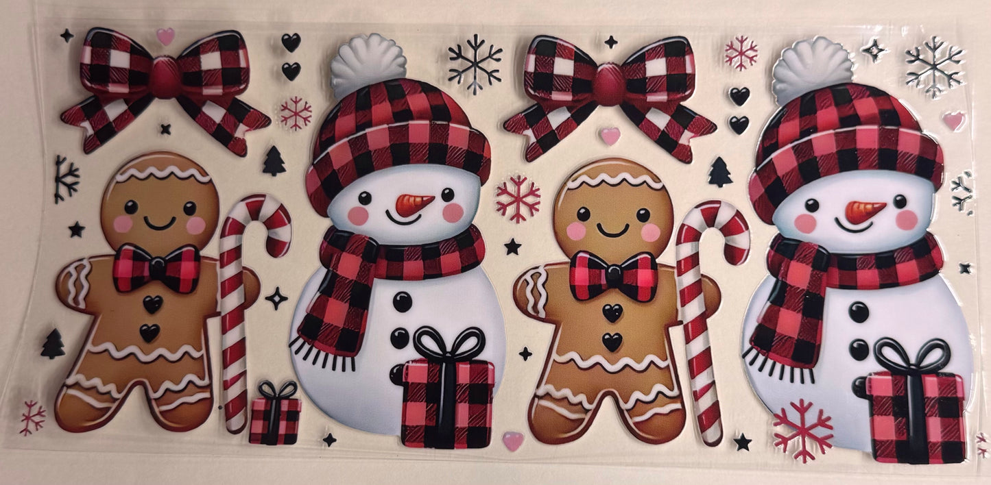 Gingerbread plaid