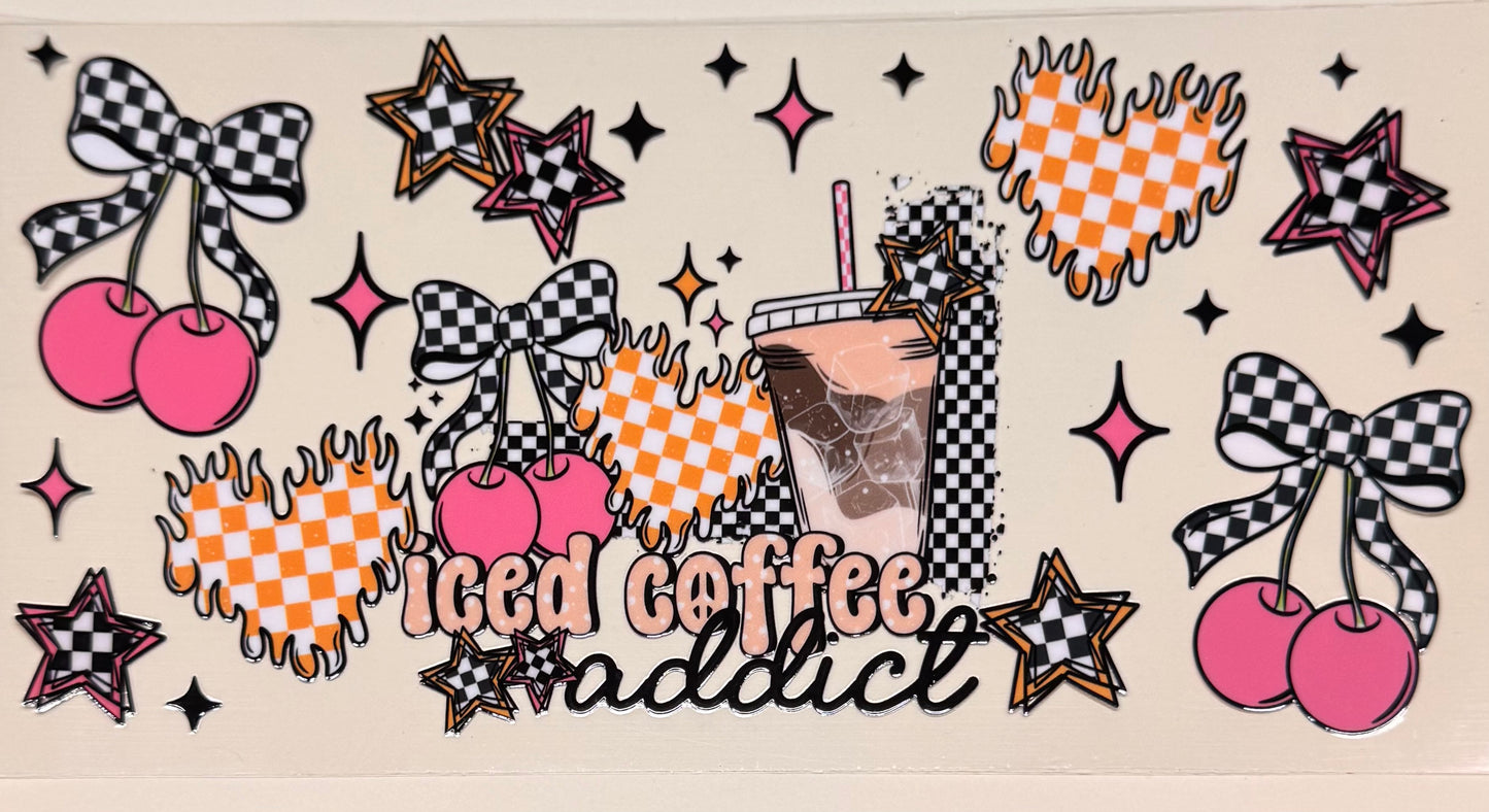 Iced coffee addict