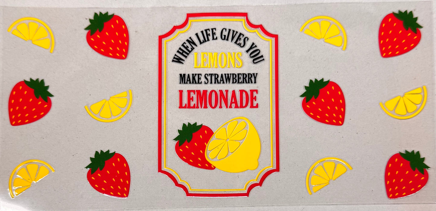 Straw lemonade