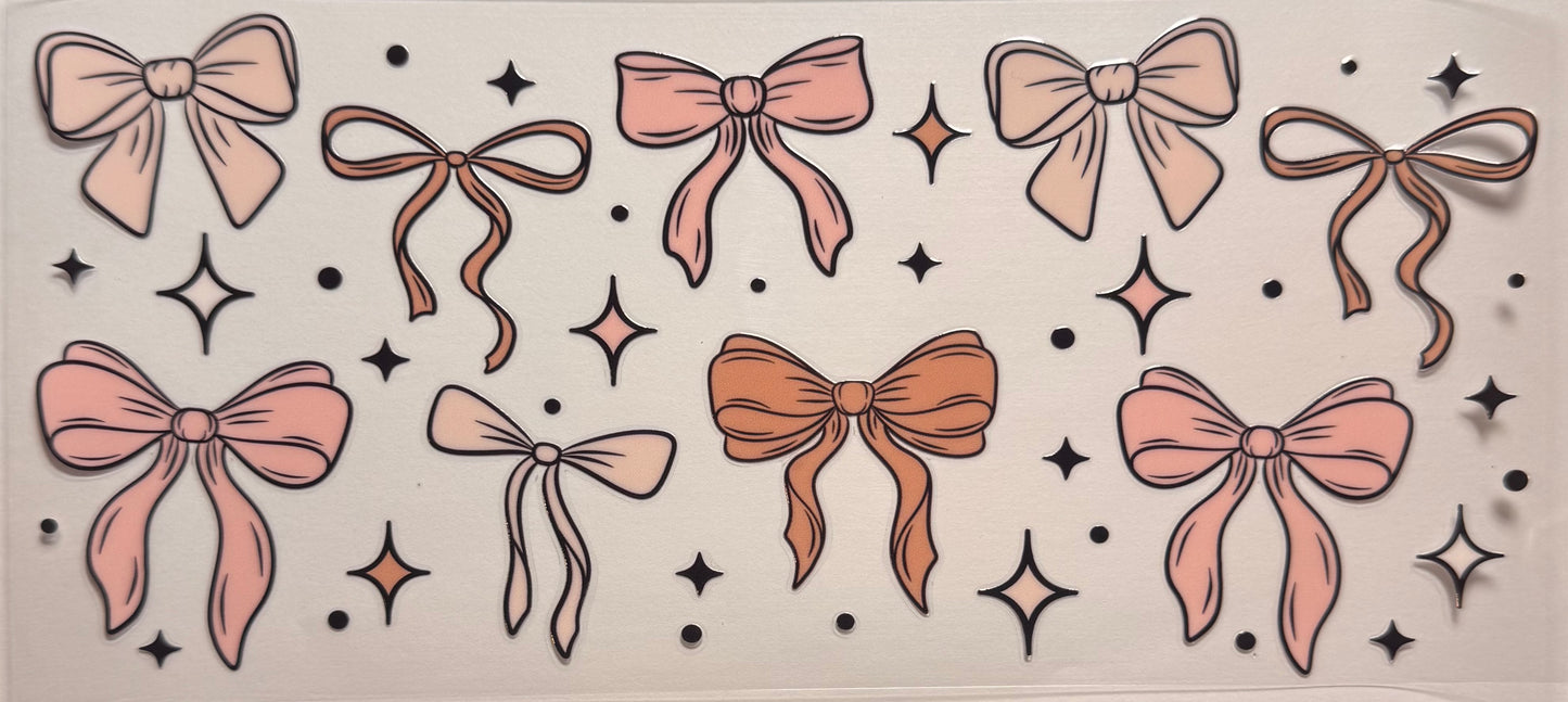 Pink/taupe cow