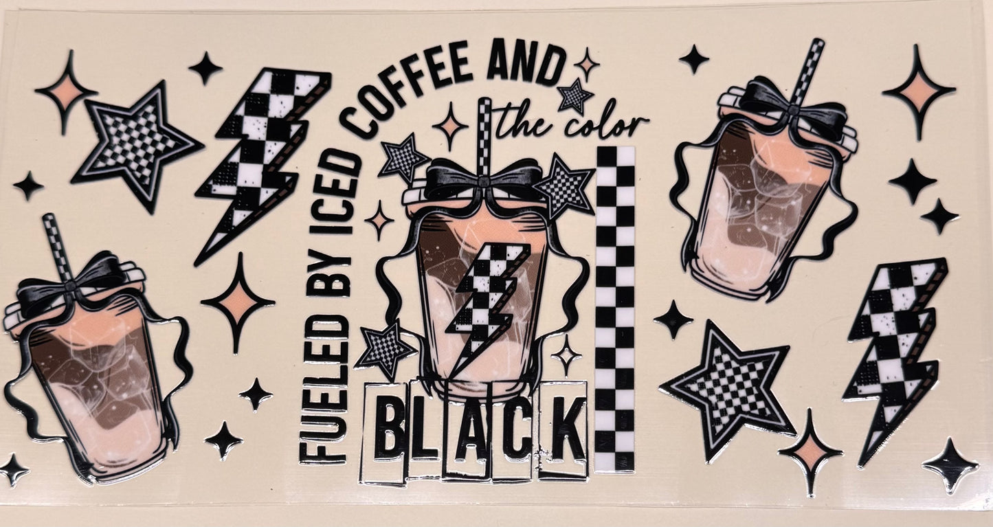 Iced Coffee and Black