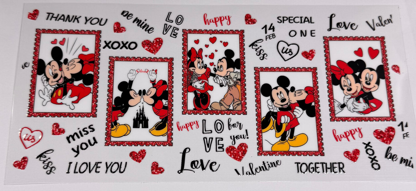 Mick and Minnie valentines