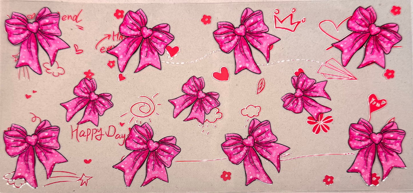 Pink bows