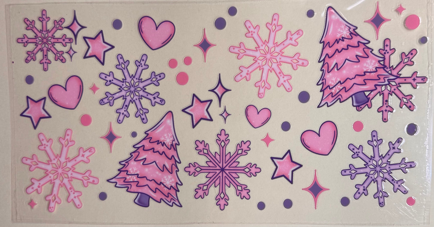 Pink Xmas trees