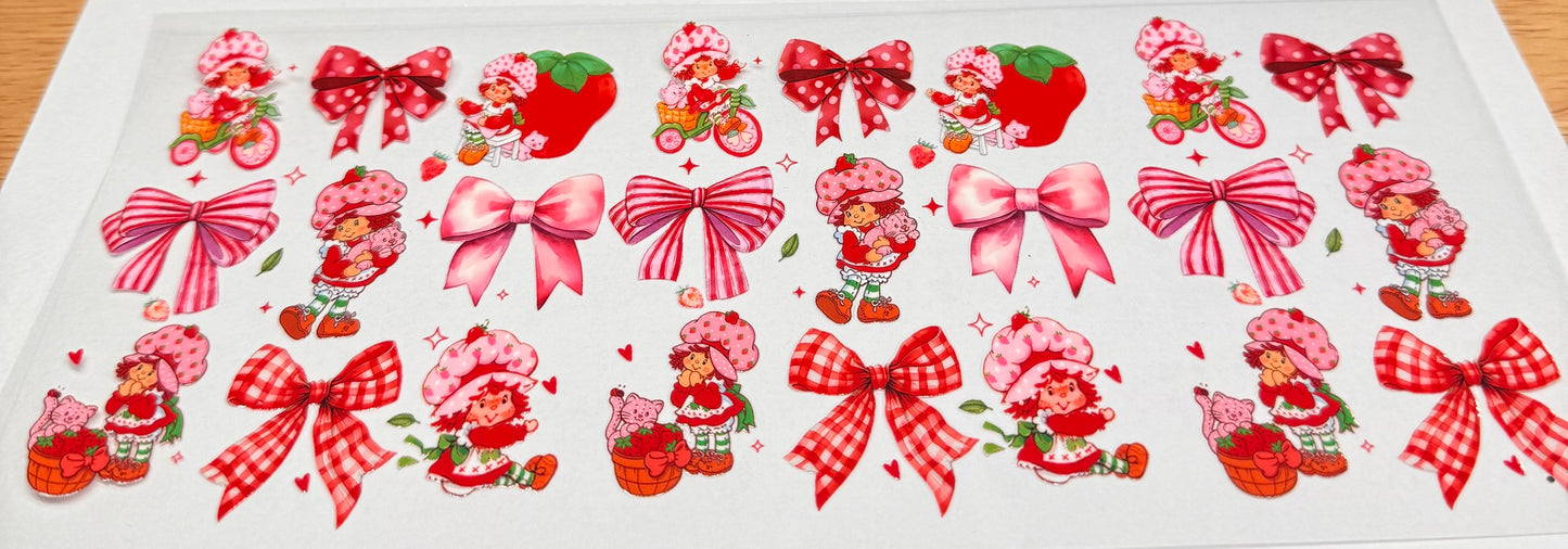 Strawberry bows