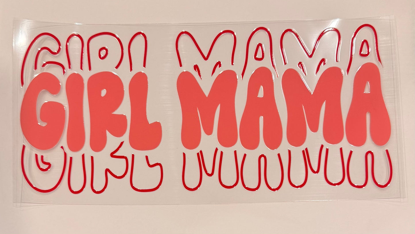 Cute girl mama