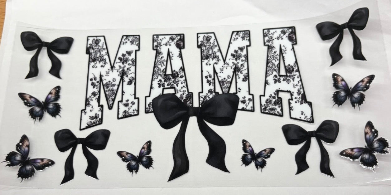 Mama black lace