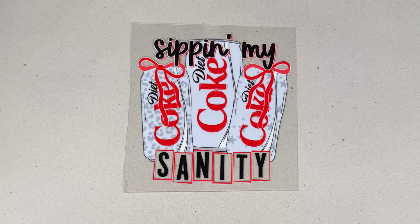4in Sippin my sanity