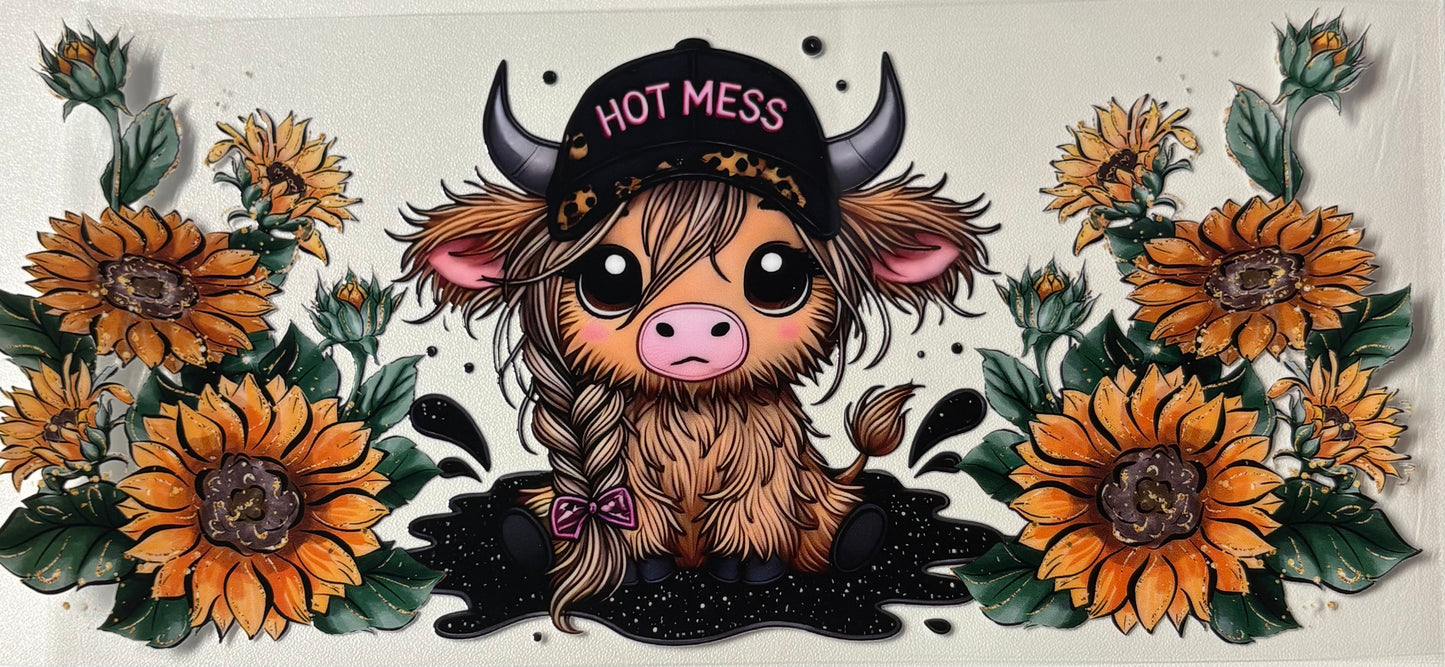 Hot mess cow