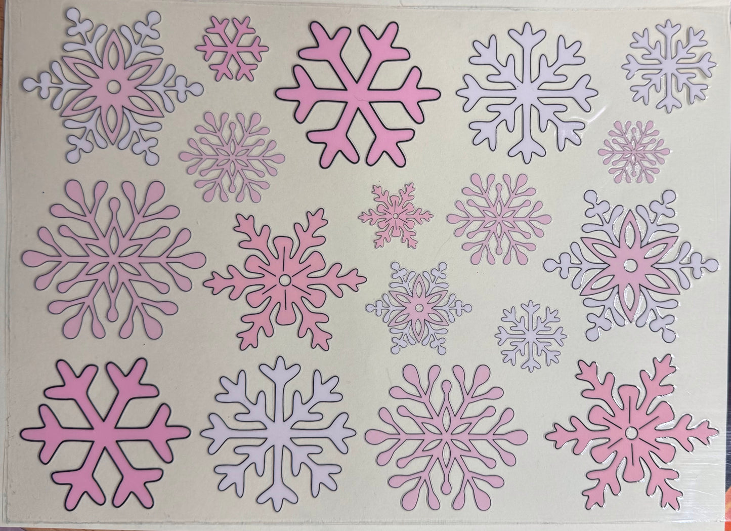 Snowflake element sheet
