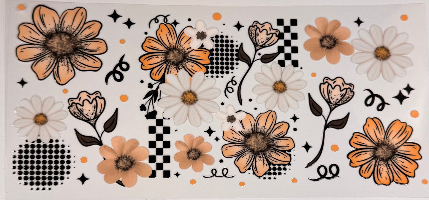 Checkered flowers
