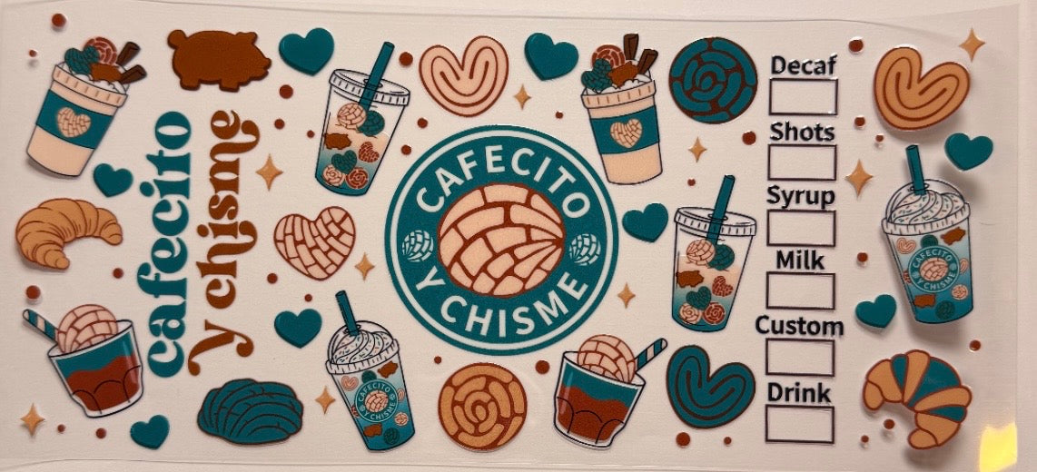 Teal Cafecito