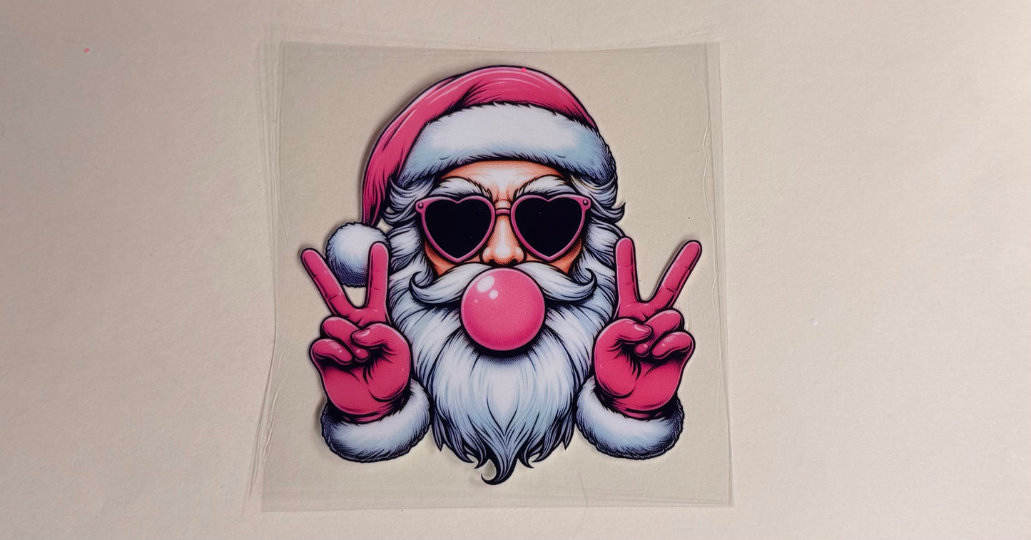 4 in Santa bubblegum