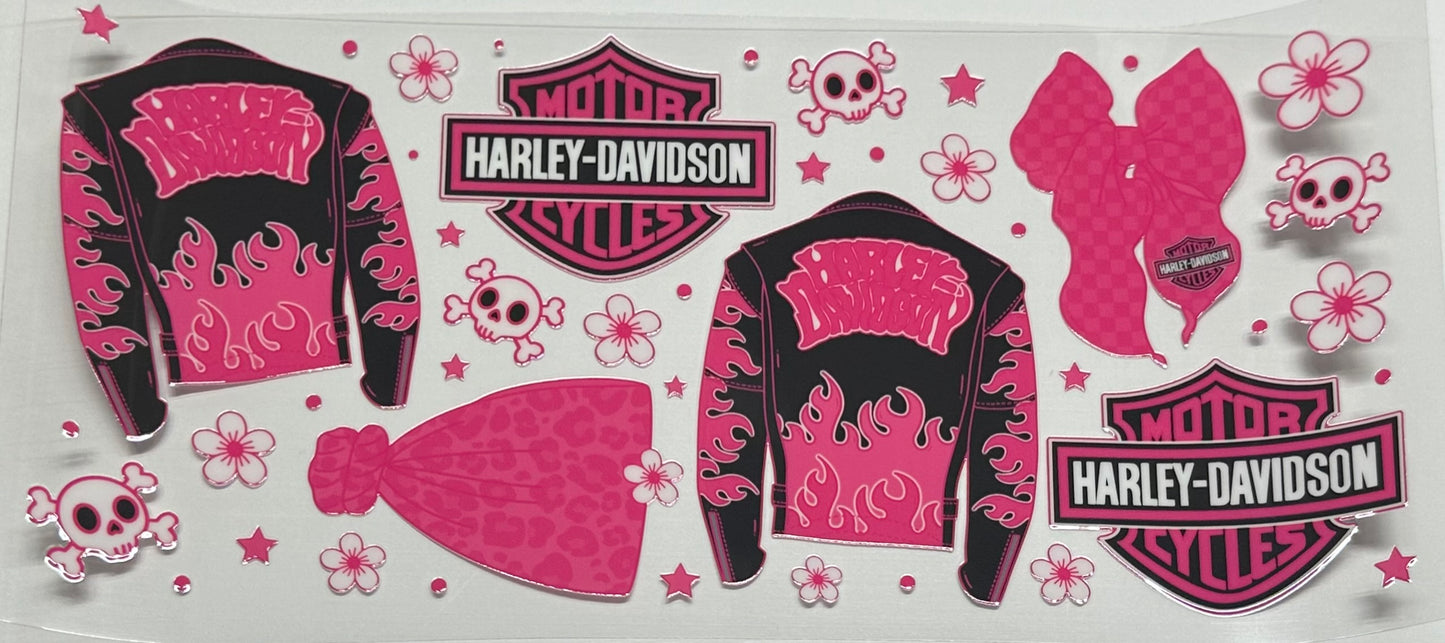 Pink Harley D