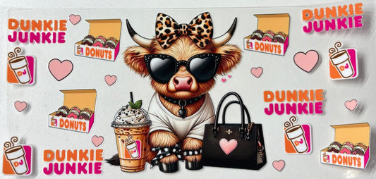 Dunkin purse cow