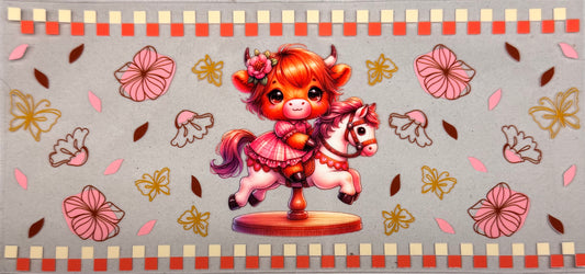 Carousel cow
