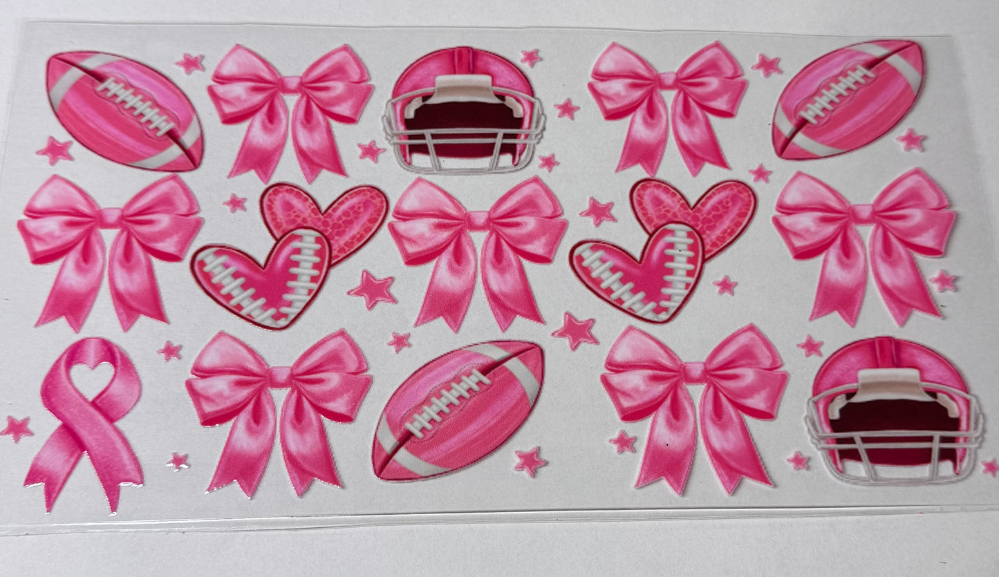 #14 pink football