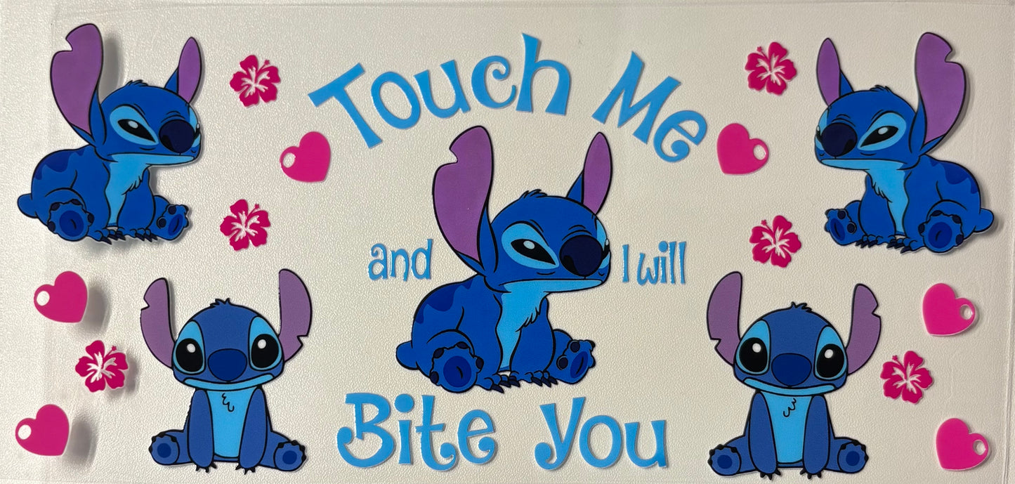 Blue guy bite you