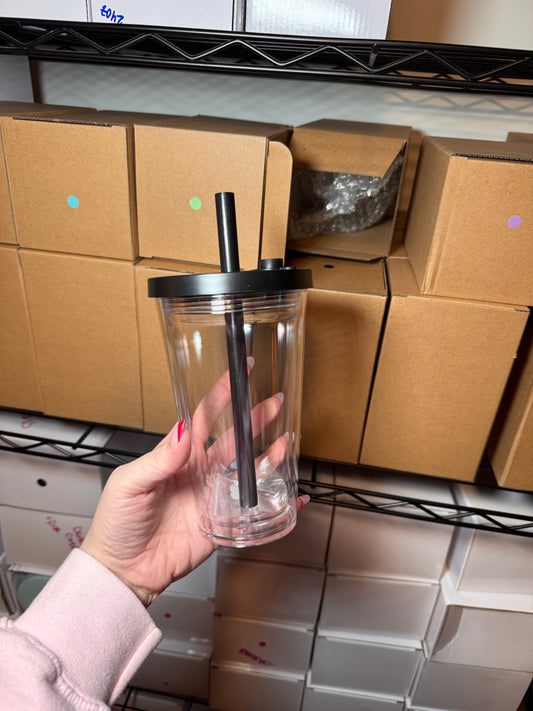 16oz acrylic spill proof