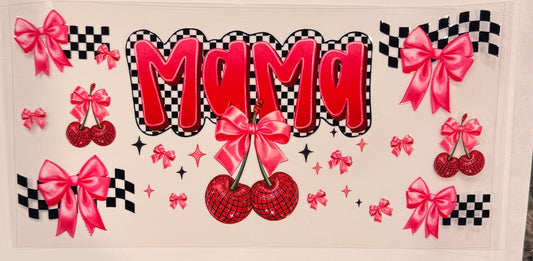 Checkered cherry mama