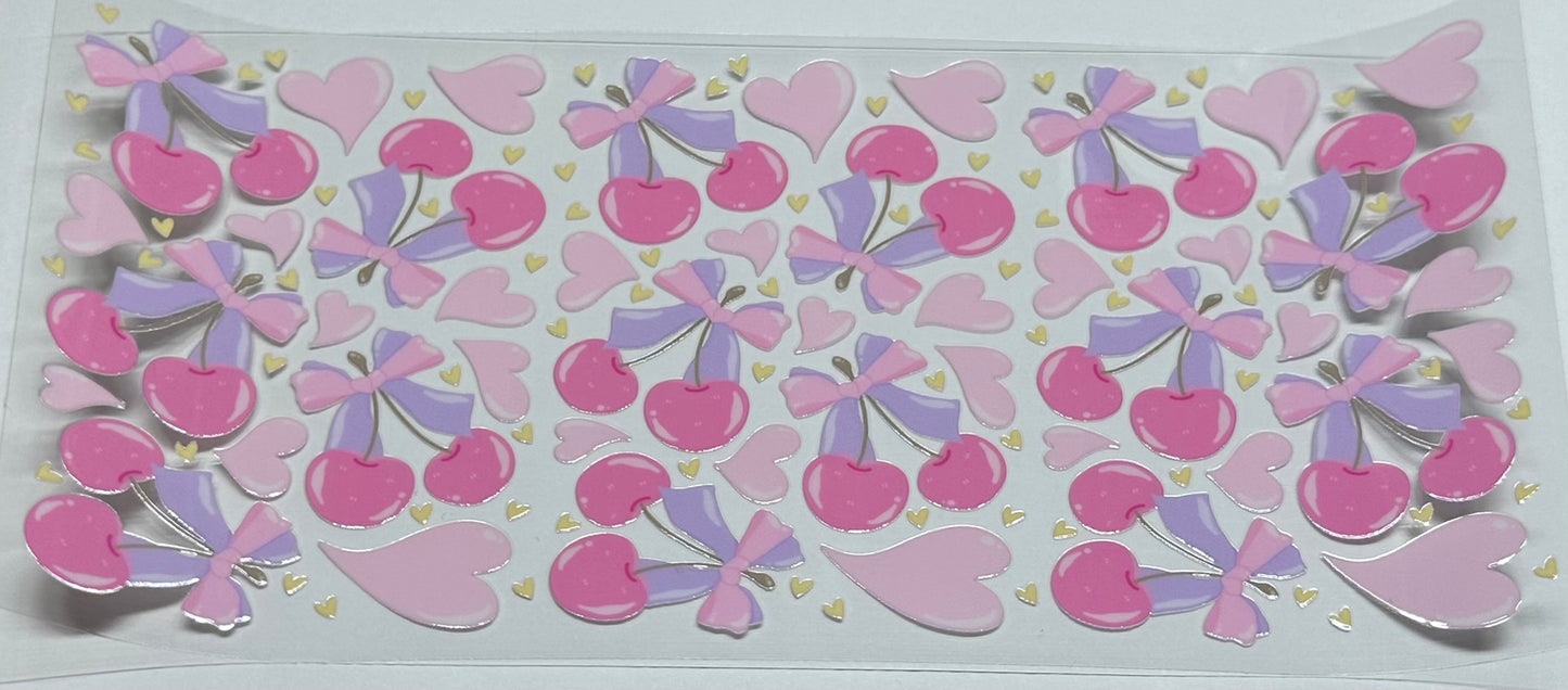 Pink /purple cherry