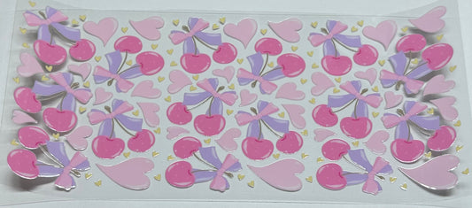 Pink /purple cherry