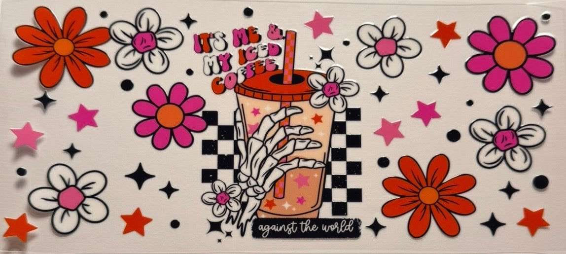 Iced coffee against world
