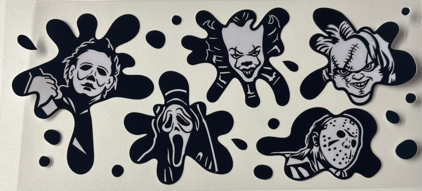 Horror boys splatter