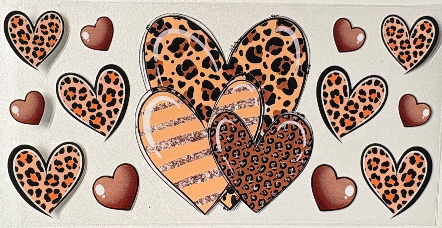 Leopard hearts