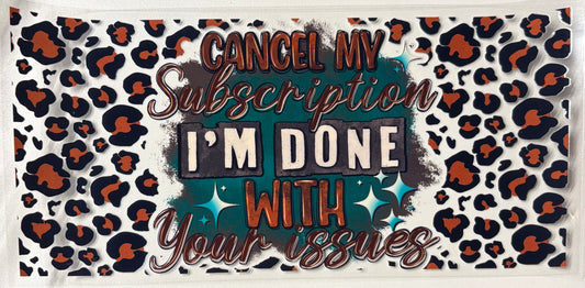 Cancel my subscription