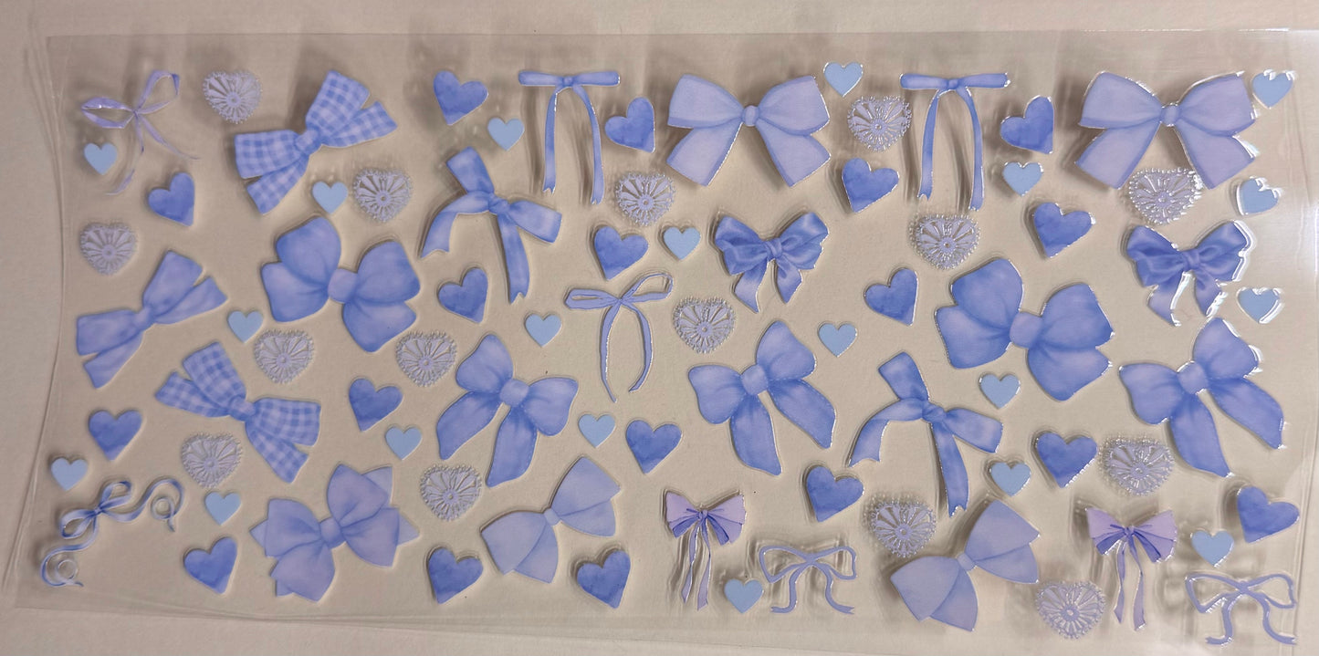 Blue bows