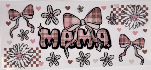 Pink/brown mama