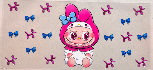 Pink/blue monster