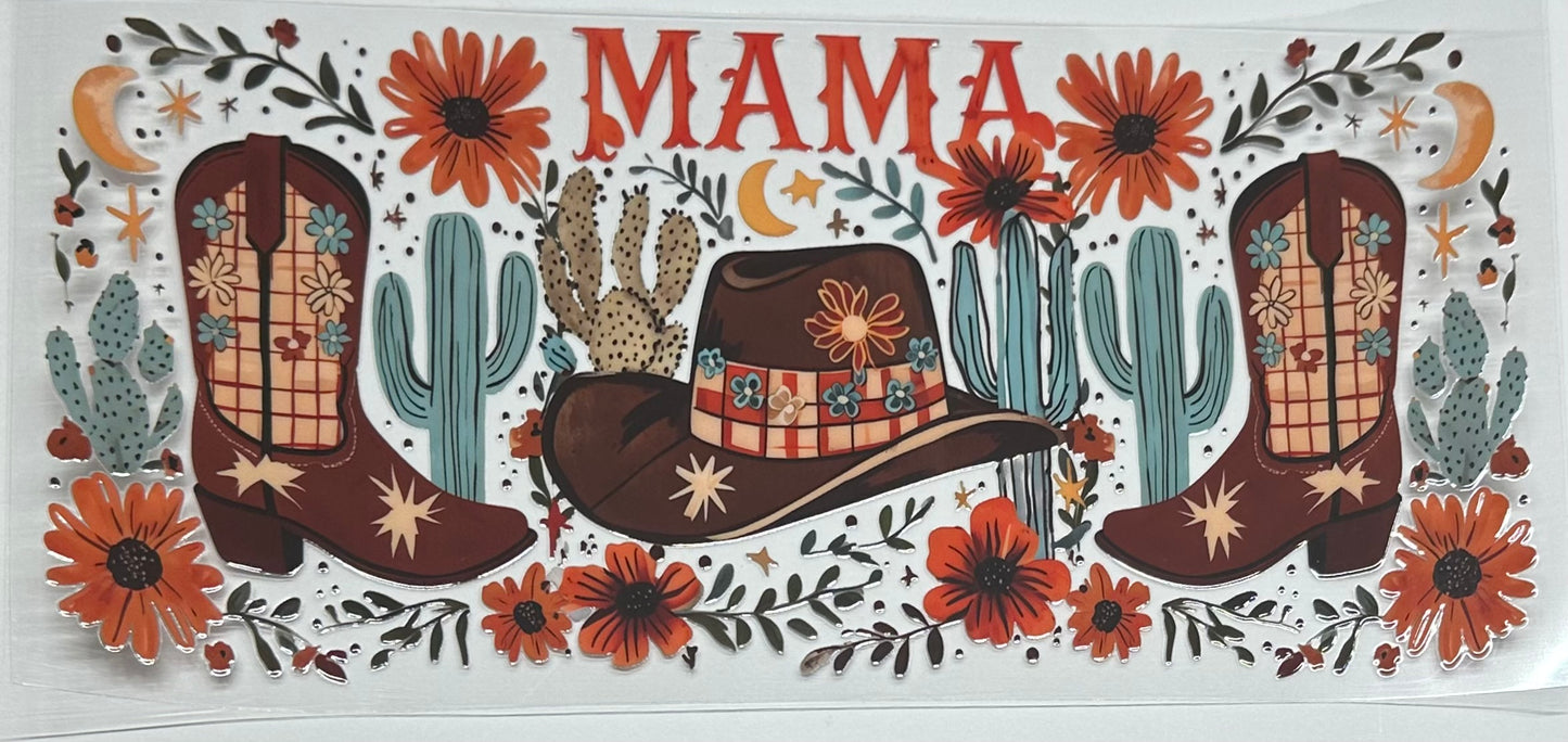 Mama floral western