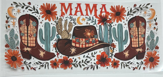 Mama floral western