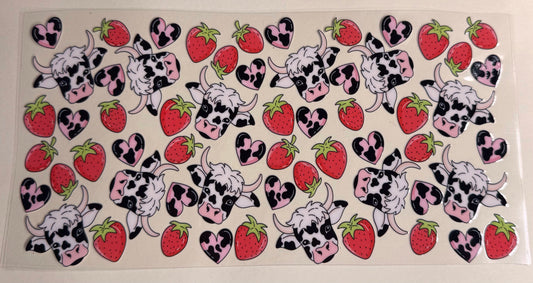 Strawberry cow