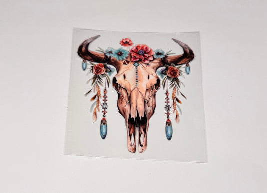 4in bull skull