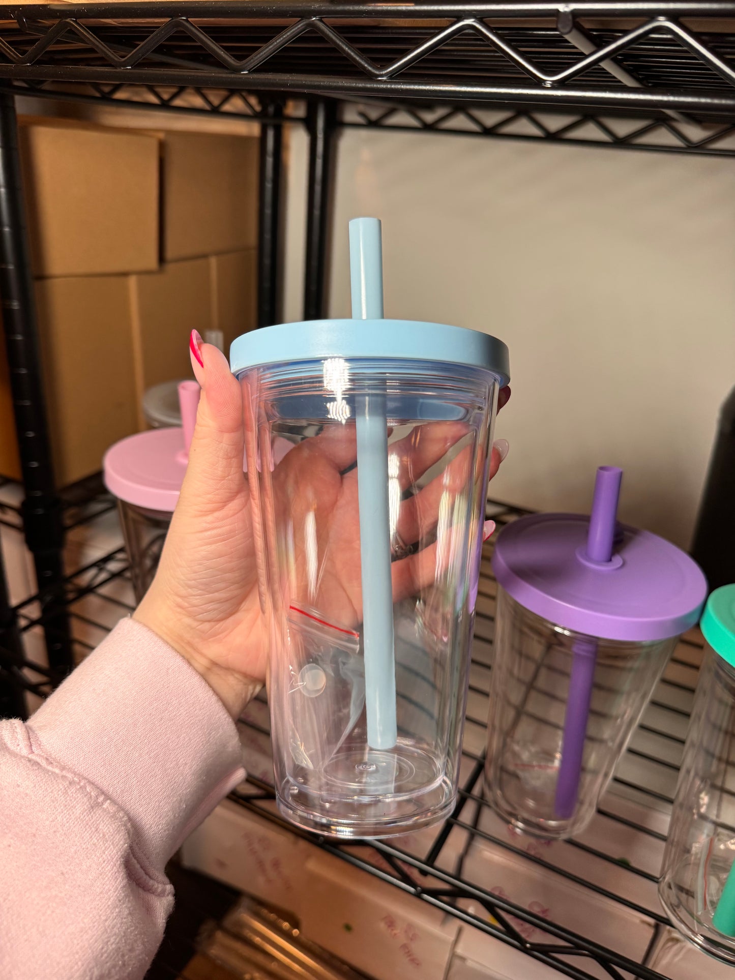 16oz acrylic spill proof