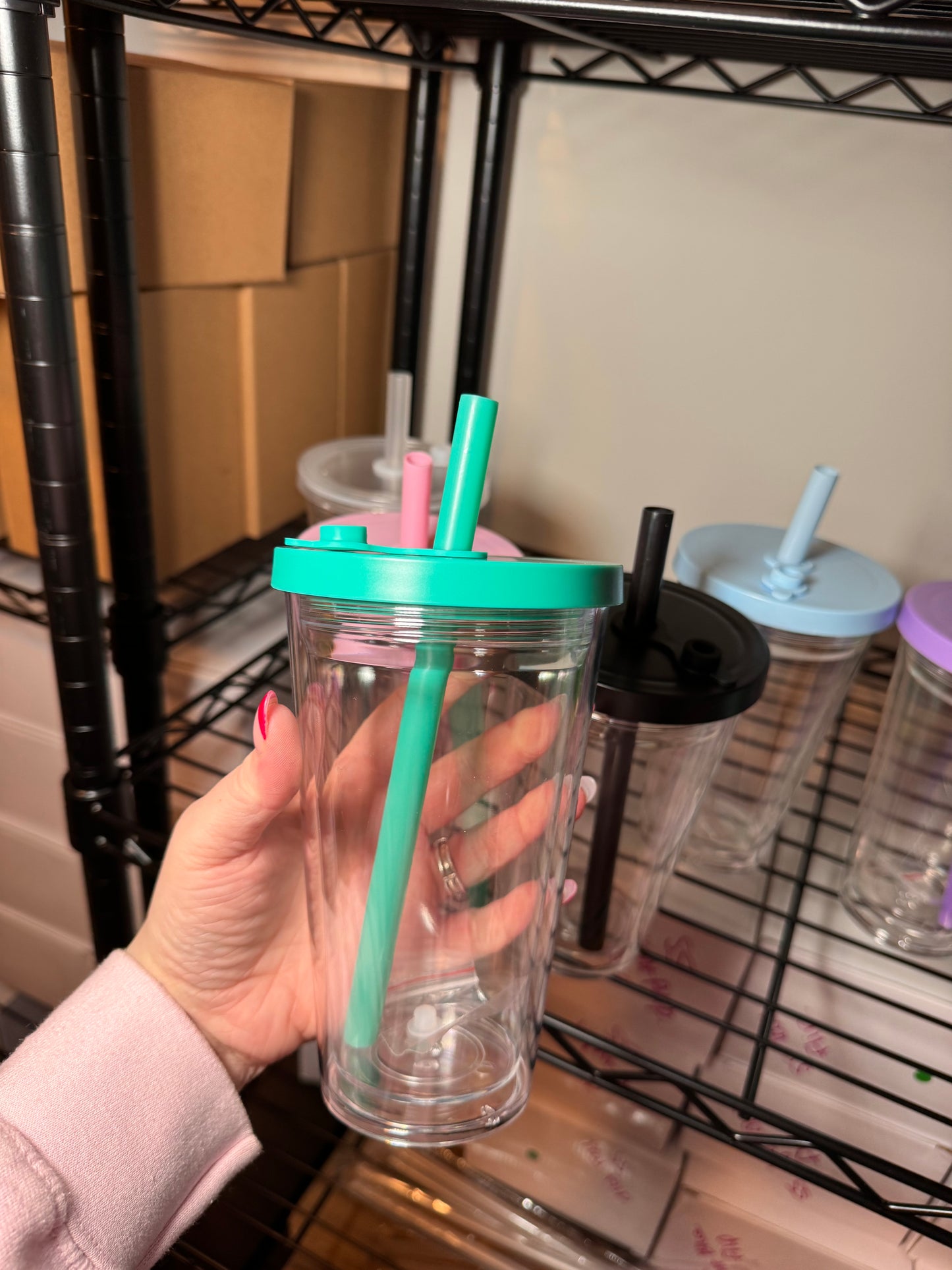 16oz acrylic spill proof