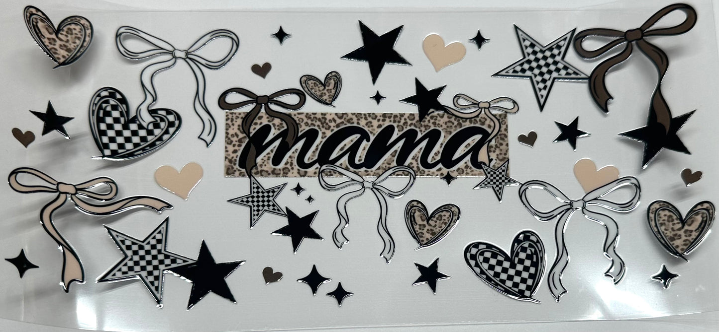 Mama leopard bows